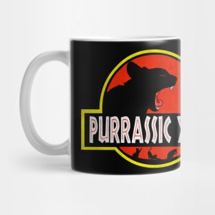 Purrassic Yawn Mug